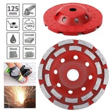 125MM 5" Diamond Grinding Wheel Disc For Stone Marble Concrete Sanding Disc UK 6.99 per disc
