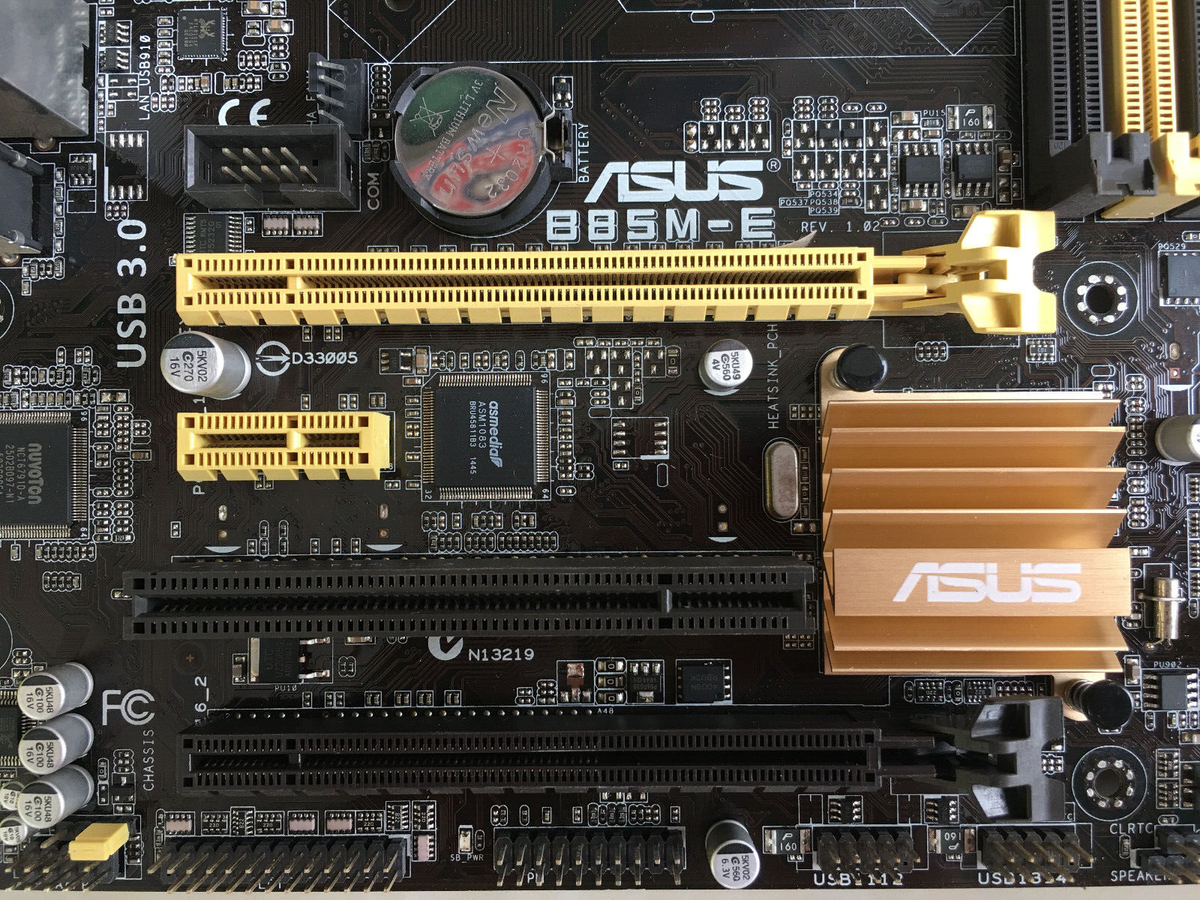 ASUS B85M-E Motherboard Mainboard Intel B85 LGA1150 DDR3 VGA ASUS B85M-E Motherboard Mainboard Intel B85 LGA1150 DDR3 VGA