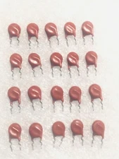 ( Lot of 20 ) Harris H68Z2 7mm 68V METAL OXIDE VARISTORS, Snap In ( Short Leads)