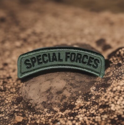 Distintivo Esercito USA Patch Tattica Morale Forze Speciali Esercito USA - Distintivo Adesivo Per Zaino, Giubbotto Gancio E Loop Tattico