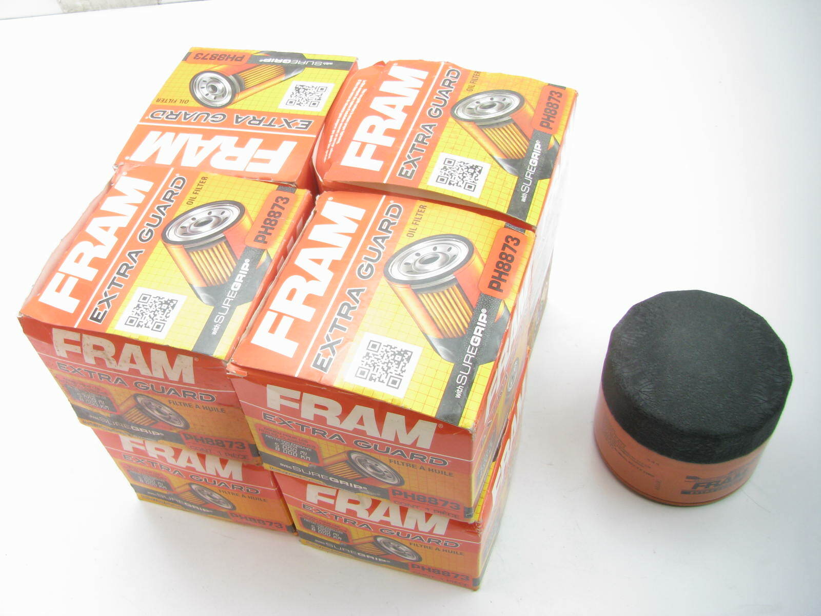 (8) Fram PH8873 Oil Filter Replaces R84099 57099 L15313 PH454 LF509F