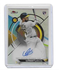 2023 Topps Finest - Finest Autographs #FA-DG Dermis Garcia (AU, RC)