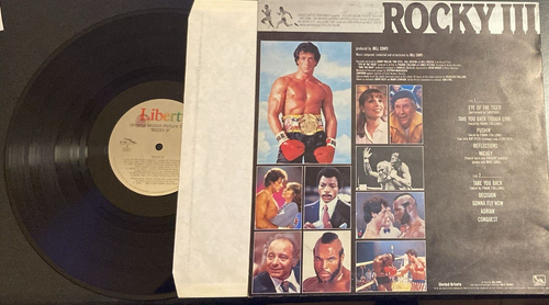 VINILE 33 GIRI "ROCKY III" BILL CONTI usato - Picture 2 of 2