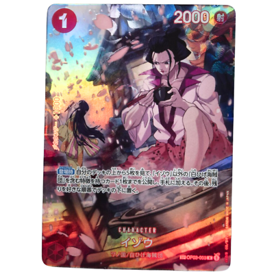 Izou SP OP03-003 Japanese ONE PIECE Card Game 500 Years in Future