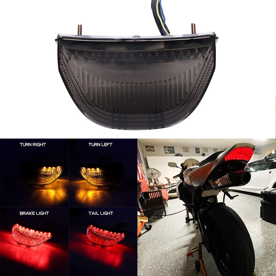 For Honda CBR 1000RR CBR1000RR 04-07 Motorcycle Tail Brake Light LED Turn Signal - Image 2 of 4