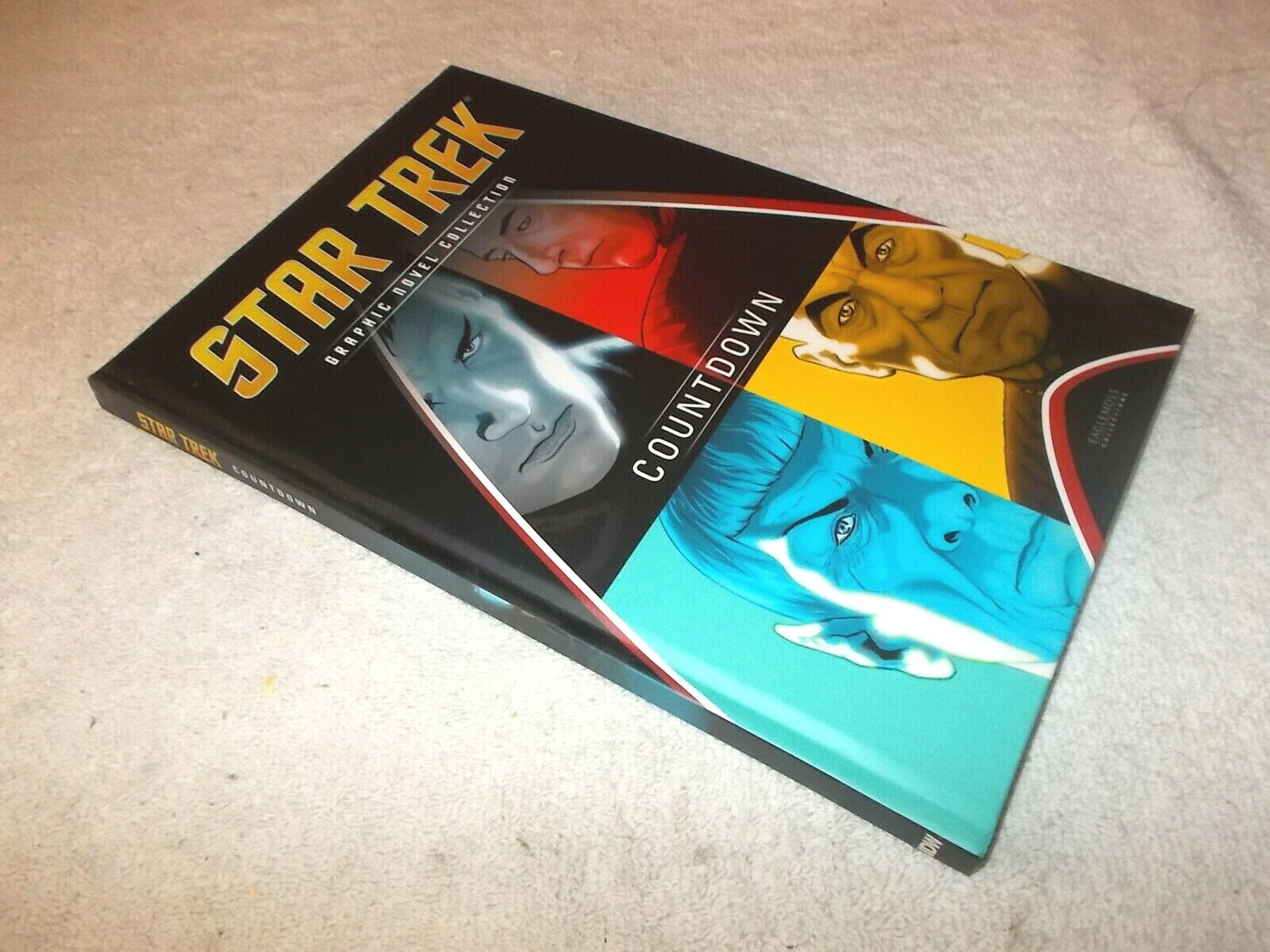 Book Hardback Graphic Novel Star Trek TOS TNG Countdown
