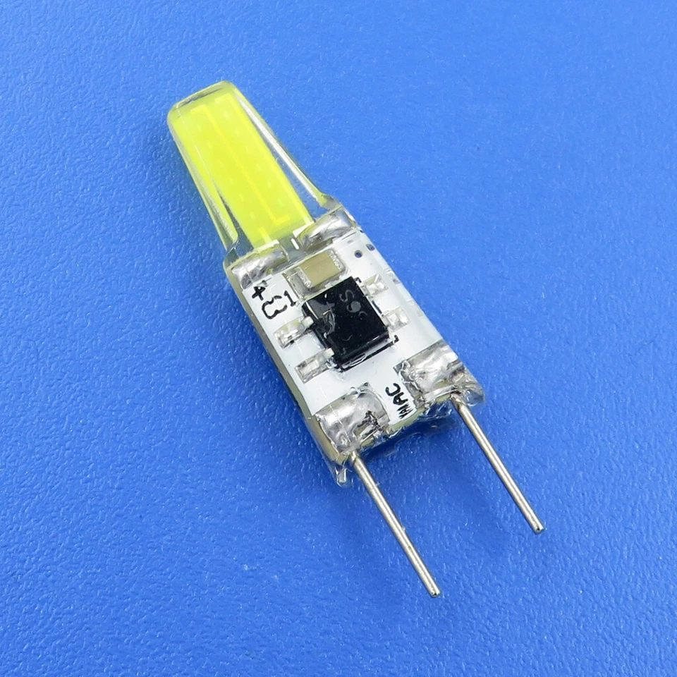 10pcs G8 Bi-Pin COB 1505 LED Light Bulb Puck Light Cabinet lights Lamp 110V - Image 3 of 4