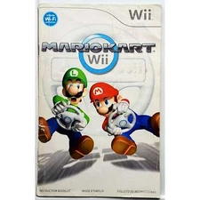 (Manual Only) Mario Kart - Nintendo Wii Authentic Instruction Booklet Game