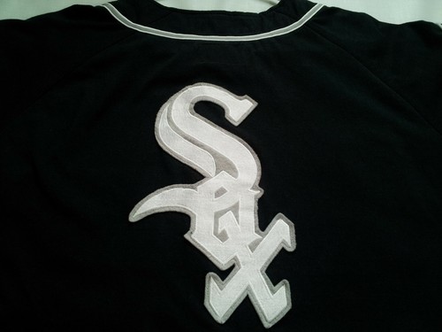 VINTAGE RARE EARLY 90's STARTER CHICAGO WHITE SOX BASEBALL JERSEY IN SIZE M - 第 5/8 張圖片