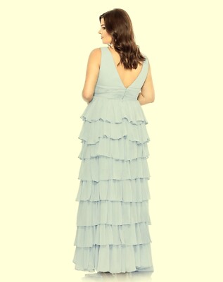 chinese dress ladies Pink Micro Ruffle Sleeveless Scoop Neck Maxi Dress