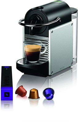 Nespresso De'Longhi Pixie EN124.S Cafetera monodosis cápsulas, 19 Bares 1260 W | eBay Nespresso De'Longhi Pixie EN124.S Cafetera monodosis cápsulas, 19 Bares 1260 W | eBay