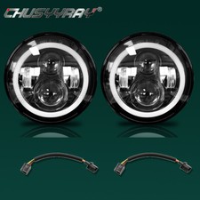 Pair 7inch Led Car Headlight Parts Round Hilo Beam For Chevy Pickup Truck 3100 Pair 7inch Led Car Headlight Parts Round Hilo Beam For Chevy Pickup Truck 3100