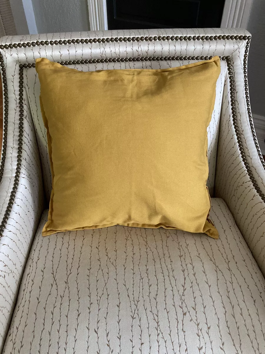 GURLI Cushion cover, golden-yellow, 20x20 - IKEA