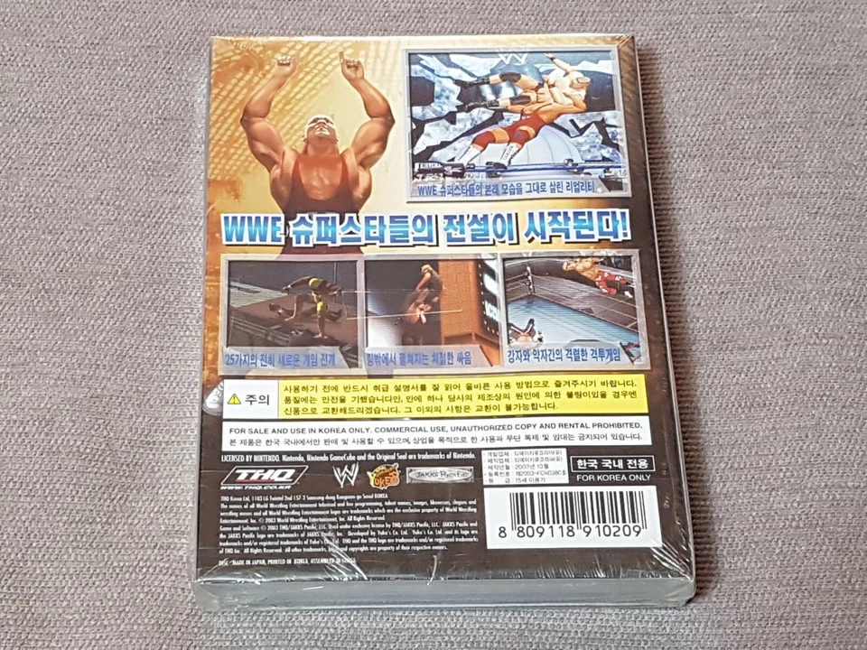 Nintendo Gamecube Wrestle Mania 19 Game Korean Version Brand New Sealed Rare AU - Image 2 of 4