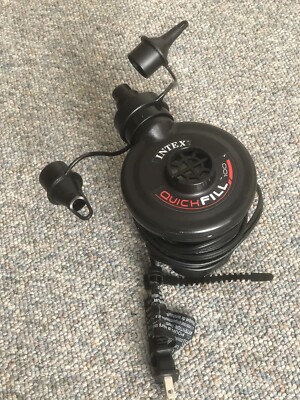 Intex Quick Fill 100 Air Mattress Pump 20150725 JPA08 ‎ITX-036