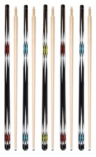 SET OF 5 CAROM CUES New DM Canadian Maple Carom Billiard Cue Stick FREE SHIPPING