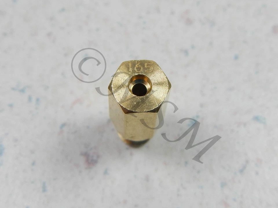 HONDA ATV NEW K&L KEIHIN CARB CARBURETOR 99101-357 HEX MAIN JET #165 18-4576 - Image 4 of 4