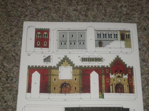 SCHREIBER BOGEN PAPIERMODELLBAUSATZ - SCHLOSSSCHLOSS NEUSCHWANSTEIN PAPER MODEL KIT - Bild 3 von 6