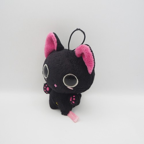 The Gothic World Of Nyanpire C0208 Black Cat Yukiusa Mascot 5" Plush Toy Doll - Picture 4 of 8