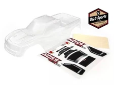 Traxxas 9011 Hoss 4X4 Body (Clear) New