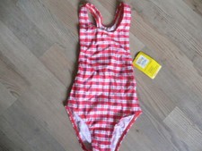 LIEGELIND MÄDCHEN BADEANZUG rot Gr. 116 %% NP: 26,60 € %%