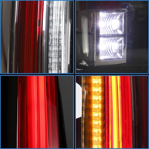 VLAND For 2015-2020 GMC Yukon Cadillac (Escalade Style) Tail Lights Rear Lamps - Picture 9 of 10