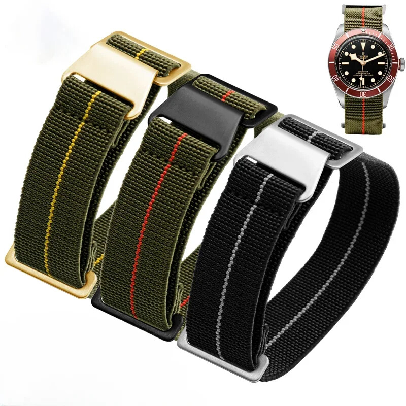20mm 22mm Quick Release Nylon Watch Strap Compatible with Tudor