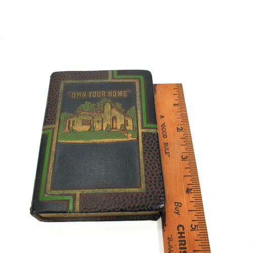 Antique Set of 2 Promotional All Metal Book Shape Coin Banks San Francisco Bank - Picture 12 of 23