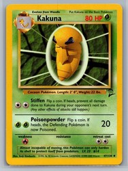 Kakuna 047/130 Base Set 2 Uncommon