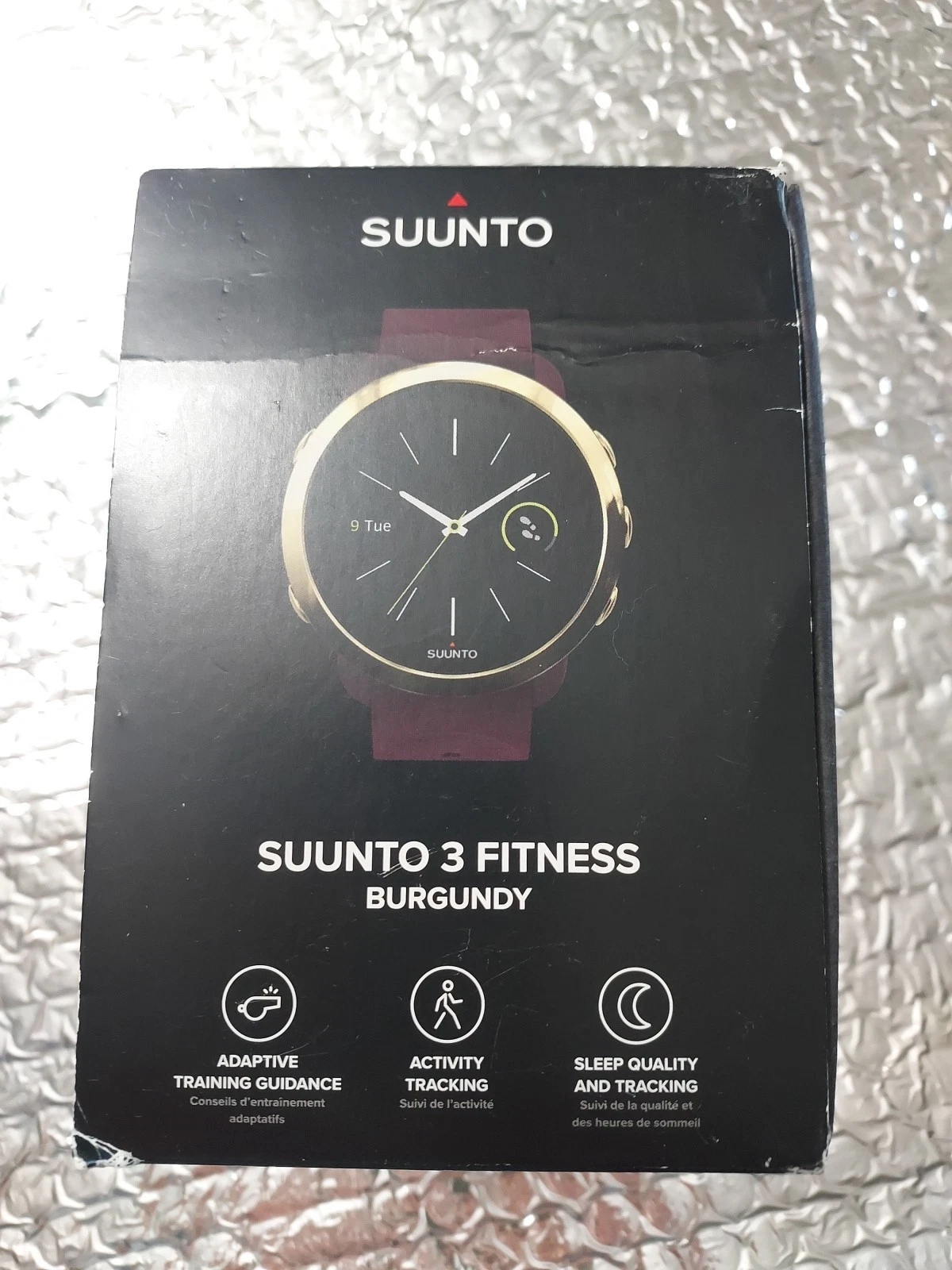 Suunto 3 Fitness Smartwatch Activity Tracker, Burgundy