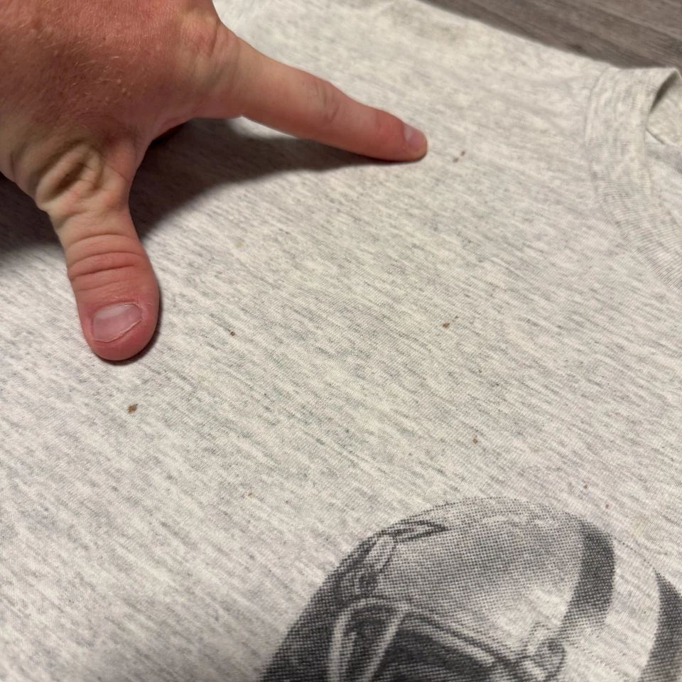 Camiseta Troy Aikman #8 Vintage Años 90 Dallas Cowboys NFL Gris Para Hombre Grande Nuez moscada Foto 4 de 4