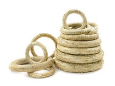 VBS Großhandelspackung Strohkranz 10 Stück verschiedene Größen Ø 20-40cm