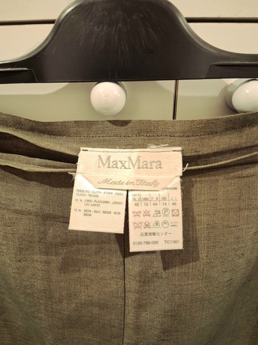 Tailleur Max Mara - Lino e Seta - Taglia 46IT - Foto 14 di 18