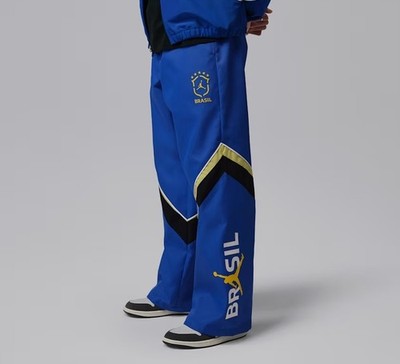 Nike Air Jordan Brazil Brasil Draft Pants Loose Fit Old Royal Men's M IF3894-417