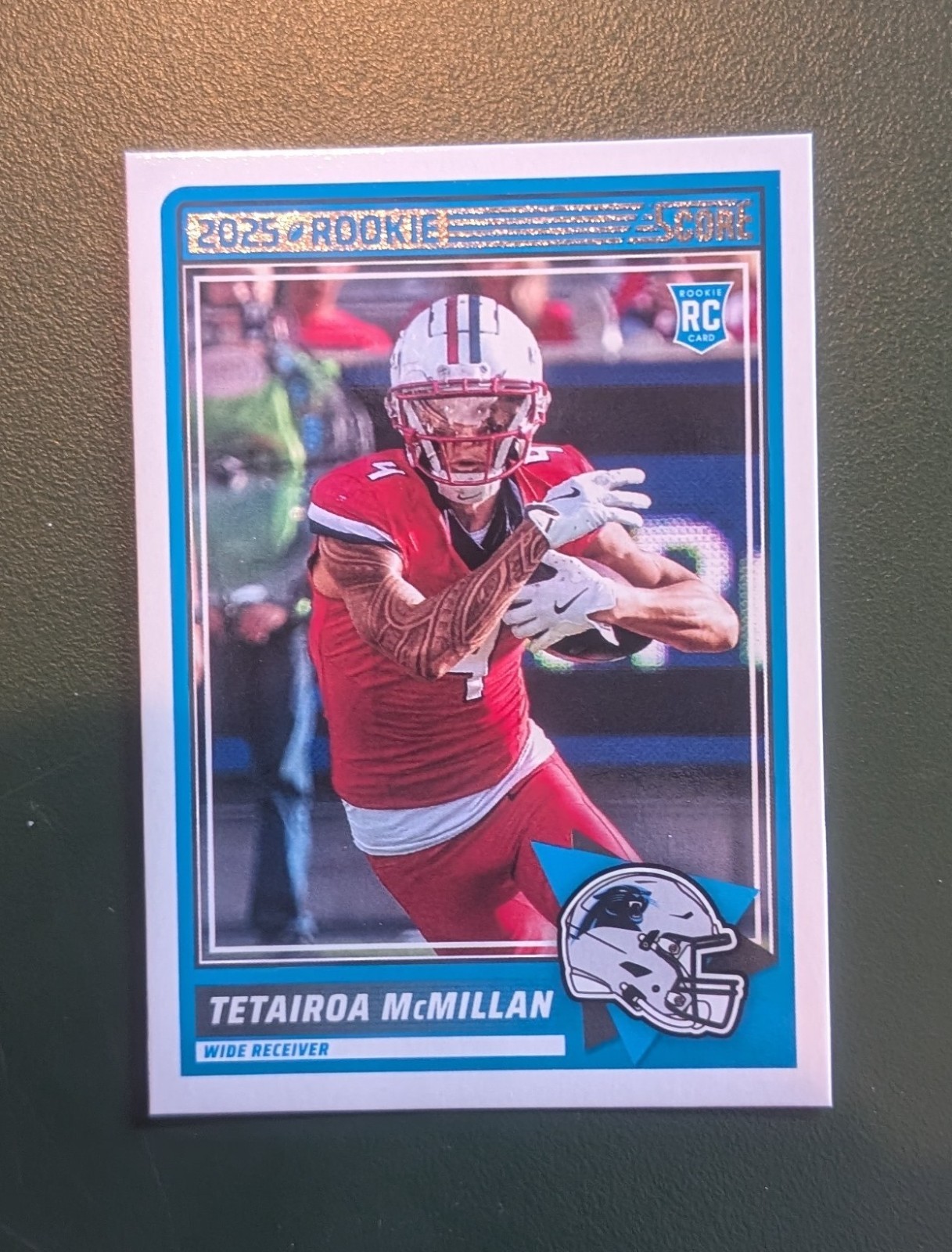 2025 Score - Rookies Tetairoa McMillan #17 (RC)