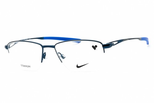 NIKE 6045 410 Eyeglasses Blue Frame 54mm - Picture 3 of 4