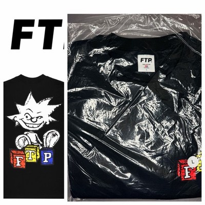 FTP Blocks Tee Black Size Large - New