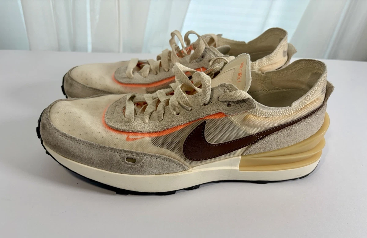 Nike Waffle One Light Chocolate/Natural athletic sneaker shoes men\'s size 15 Nike Waffle One  main image 3