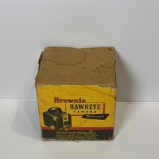 VINTAGE 1950s Kodak Brownie HAWKEYE CAMERA w/original Box. Not Tested