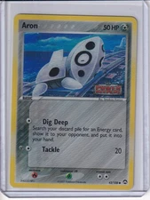 ARON Pokemon Power: Keepers Reverse Holo Common 42/108 LP