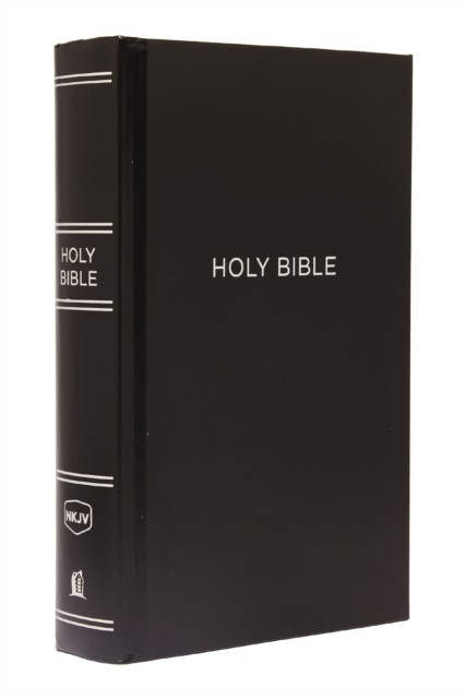 NKJV, Pew Bible, Large Print, Hardcover, Black, Red Letter Edition, Hardback, - Image 3