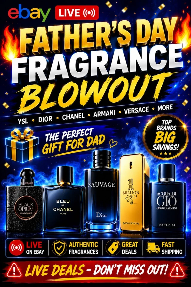 👑 FATHER'S DAY FRAGRANCE SHOW | AUTHENTIC DESIGNER COLOGNES 👑