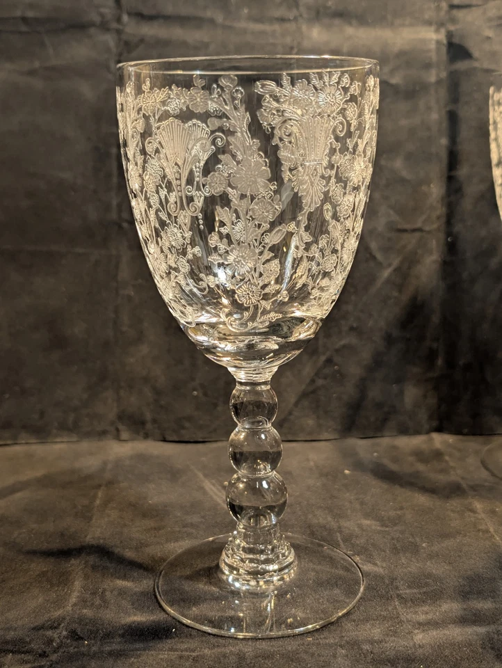 Duncan Miller: First Love | c.1940 | Vaso de cristal grabado | Colección de 11 piezas  Foto 2 de 4