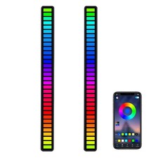 RGB SoundActivated Music Rhythm Car Ambient Light Gaming or Party Atmosphere...