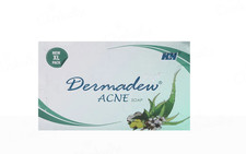 Dermadew Acne Soap 125gms 2.6oz for improving skin texture and tone