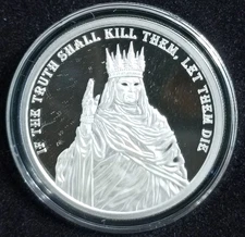 Let Them Die - 1oz Silver Art Proof 2025 Silver Shield  Coa #15 Apoc Series 