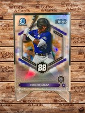 2026 Chrome Top 100 Robert Calaz Colorado Rockies #BTP-88 Insert