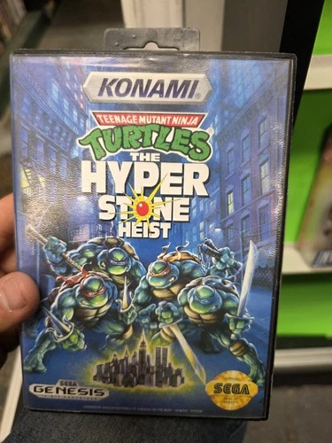 Teenage Mutant Ninja Turtles The Hyperstone Heist - Sega Genesis - 