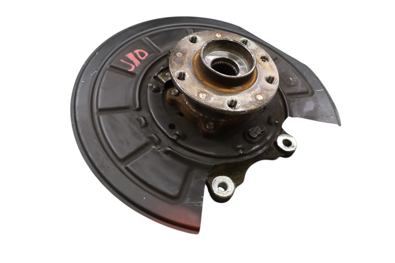 14-17 Maserati Ghibli Rear Left Driver Side Spindle Knuckle Hub 670006804 Oem