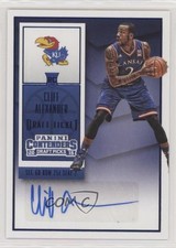 2015 Contenders Draft Picks Variation Ticket Blue Foil Cliff Alexander Auto 2u3